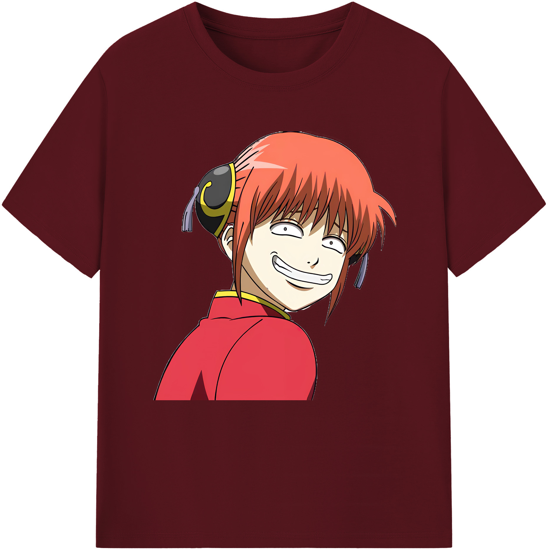 （画像用） ぎんたま 坂田銀時（さかたぎんとき） 神楽 志村新八（しむら しんぱち） GINTAMA Sakata Gintoki Kagura Shimura Shinpachi 綿100％半袖Tシャツ（フロントプリント）